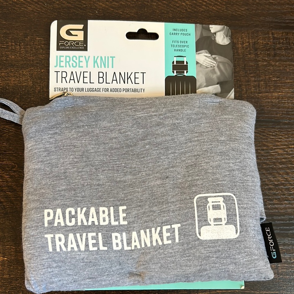G force Packable travel blanket